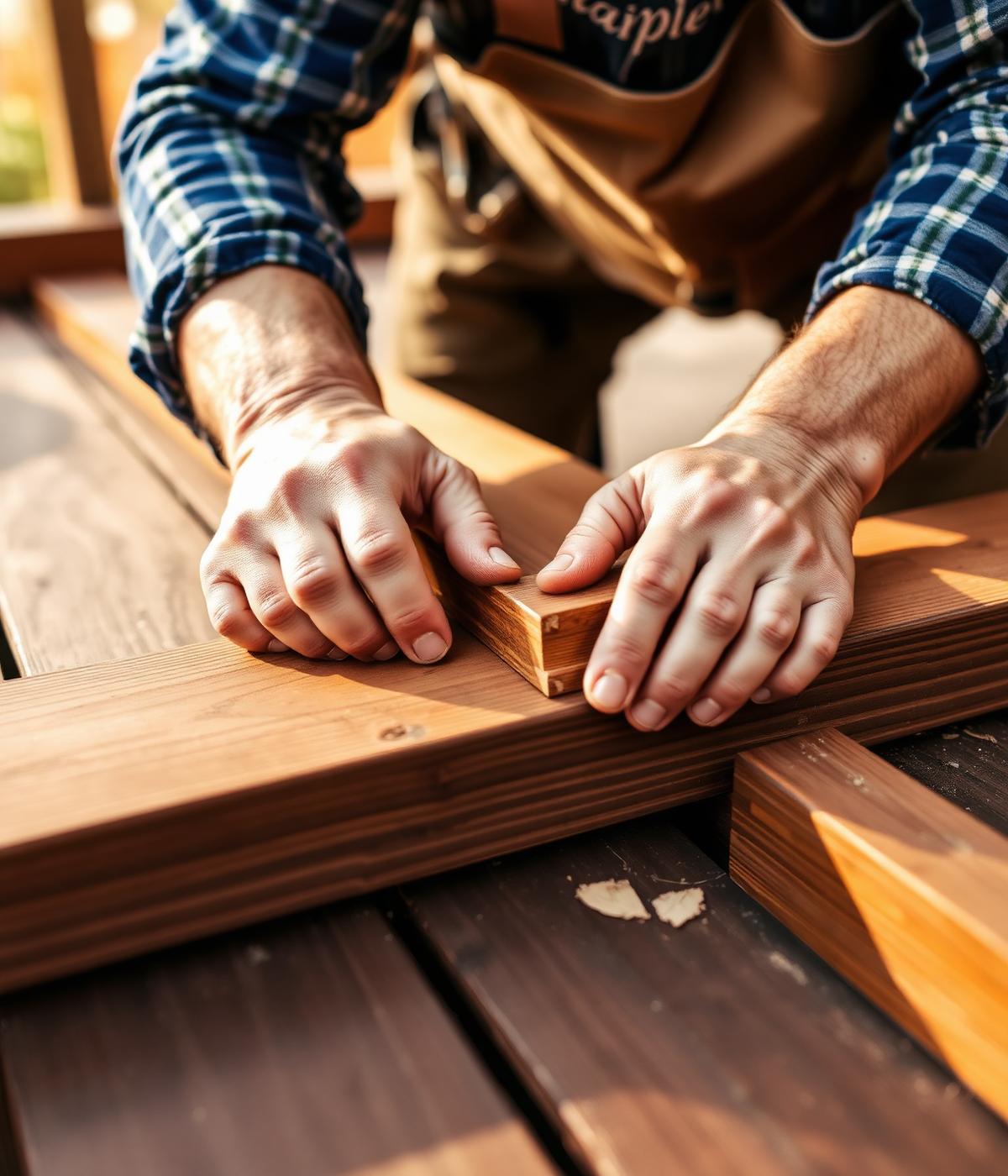 Custom deck craftsmanship
