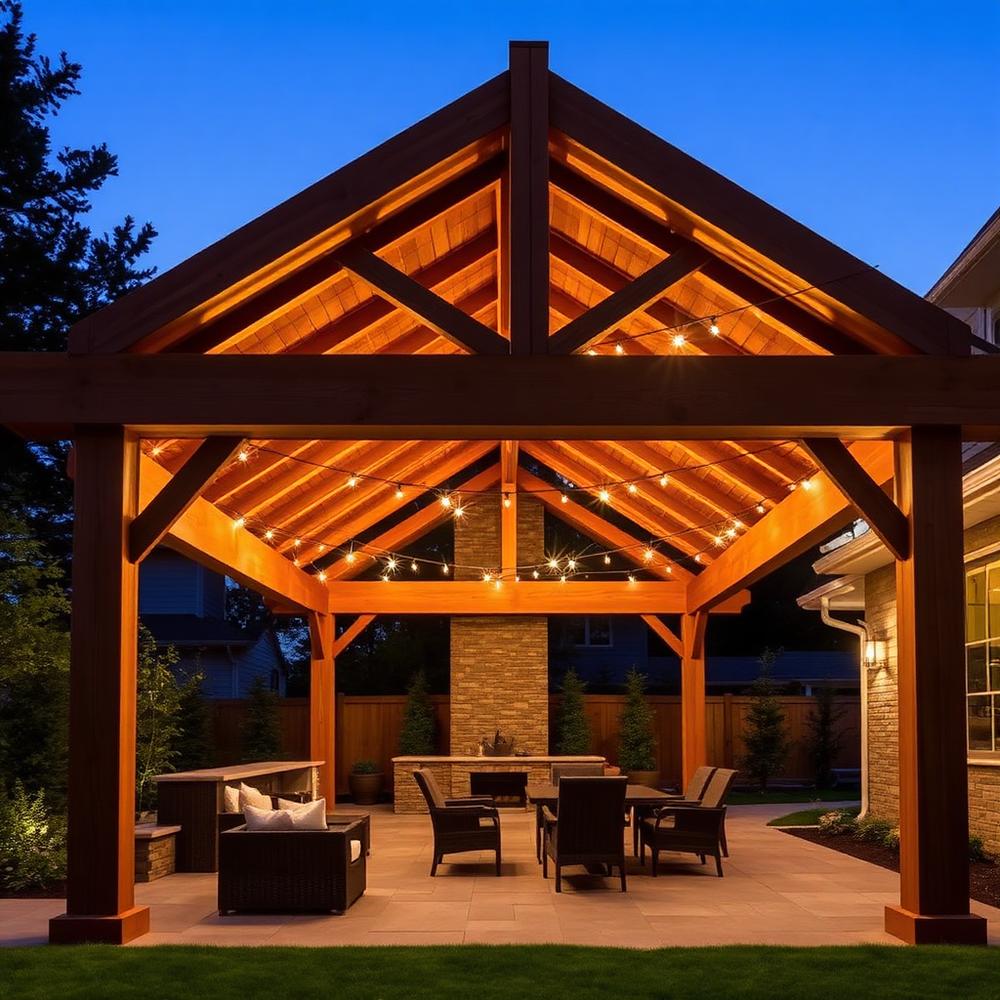 Timber-Framed Pavilion